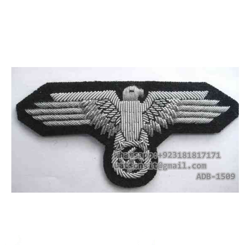 WW2 GERMAN Uniforms Panzer officers breast eagle patch insignia By ADB EXPORT The Manufacturer/Reproduction/Repro