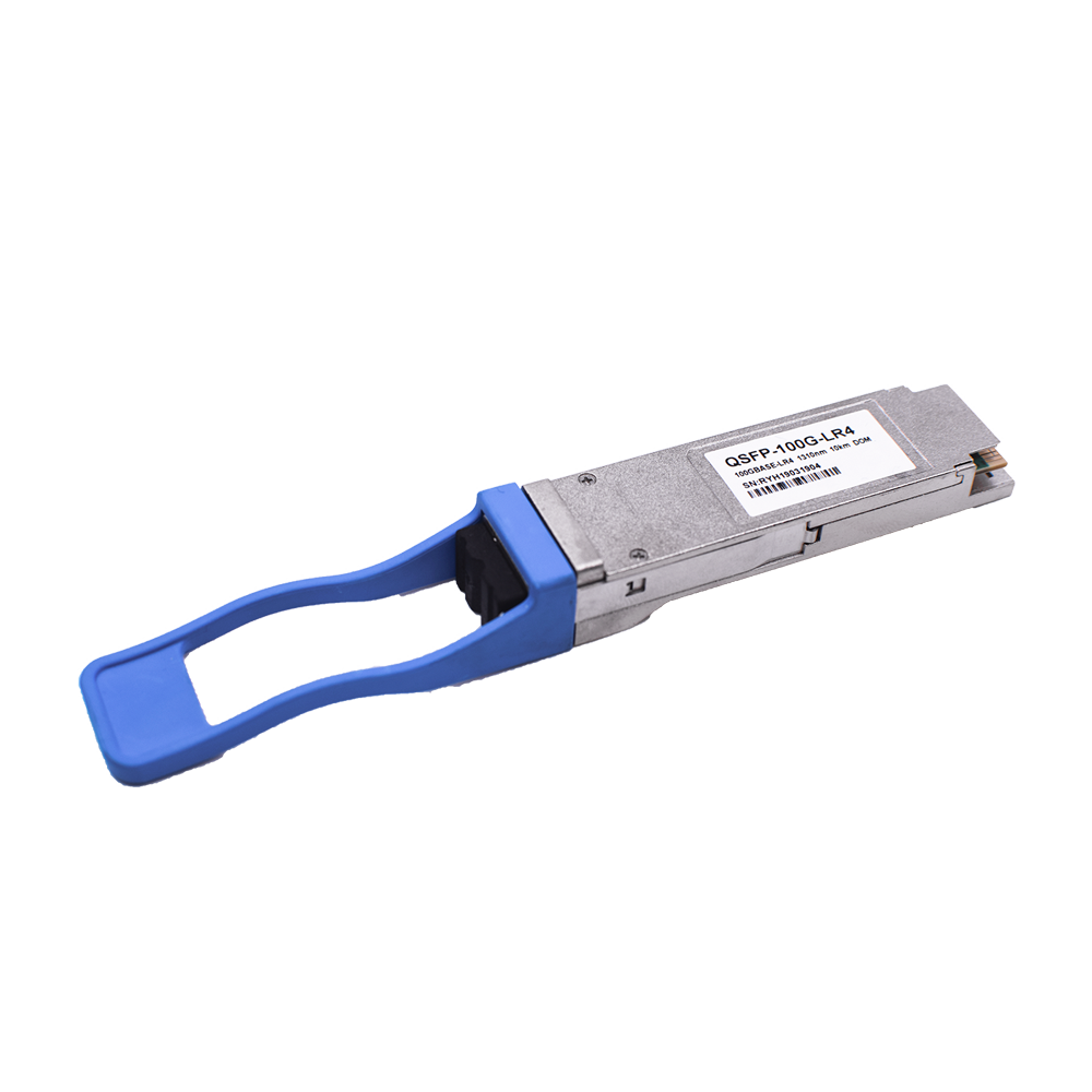 Compatible LR4 QSFP  1310nm 10km DOM Duplex LC SMF Optical Transceiver Module