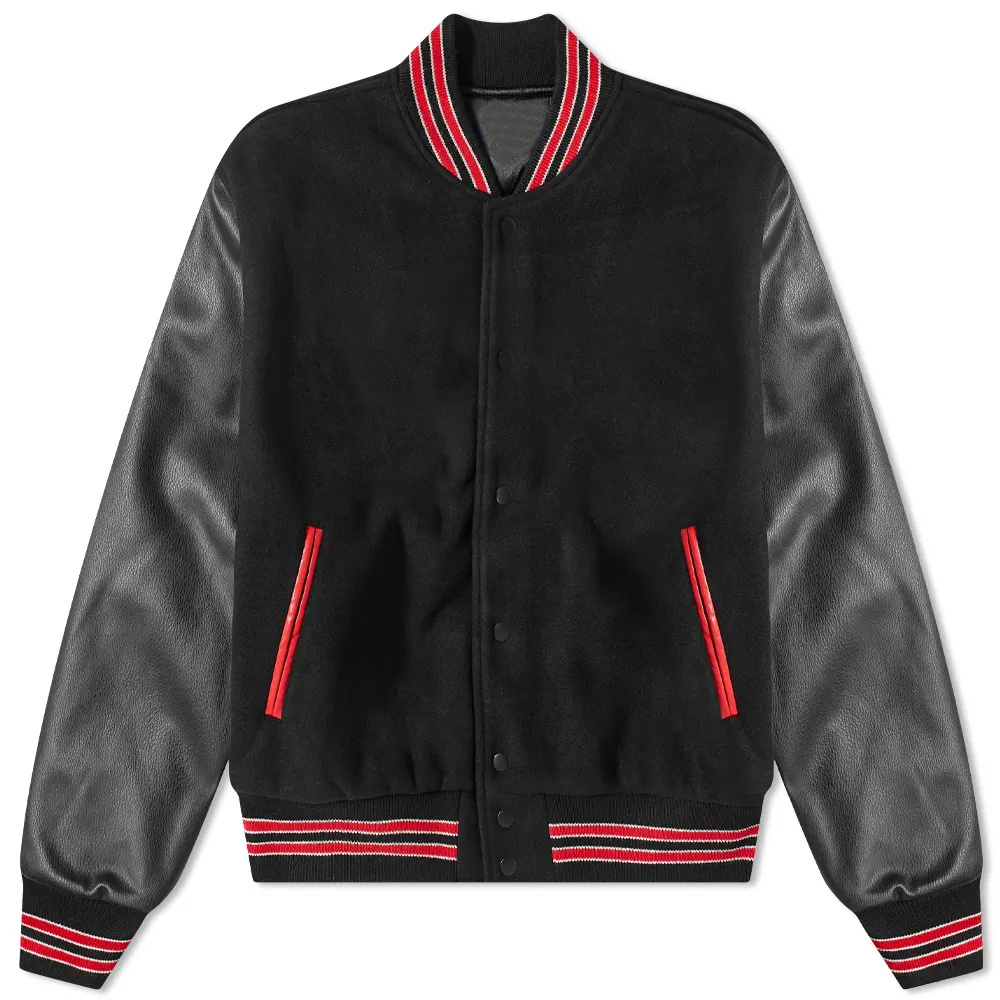 Customised Fashion Crop Top Baseball Coat Loose Casual Letterman Jacket Mens Patch Polyester Cropped Varsity Jacket