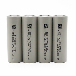 Molicel P42A  IN 21700  3.7V   45A  4200Mah Rechargeable  Lithium lon Battery 21700