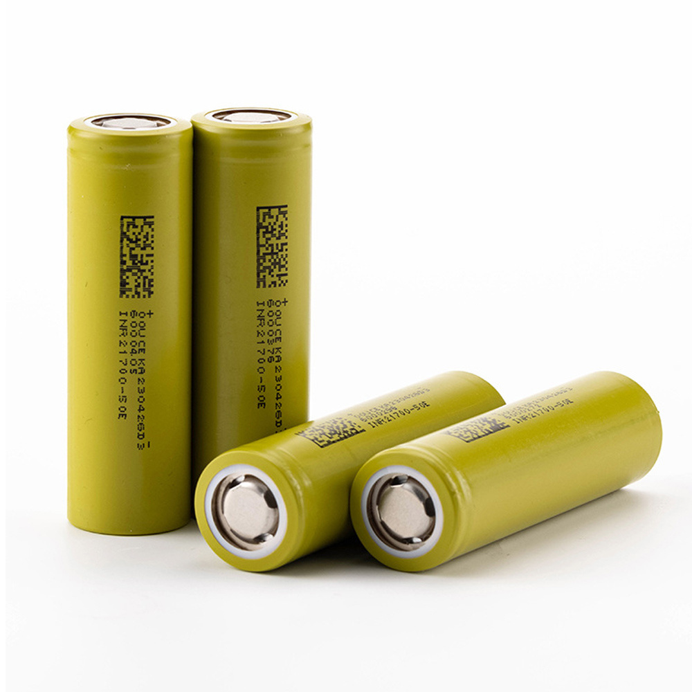 Rechargeable 3.7V Lithium ion Battery 4000mah 4500mah 5000mah Ebike E scooter Battery 21700 Battery