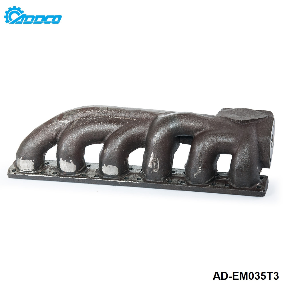 ADDCO - Turbo Exhaust Manifold compatible for BMW 1991-1999 E36 2000-2006 E46 I6 T3 T4 M50 M52 M54 left-hand drive AD-EM035T3