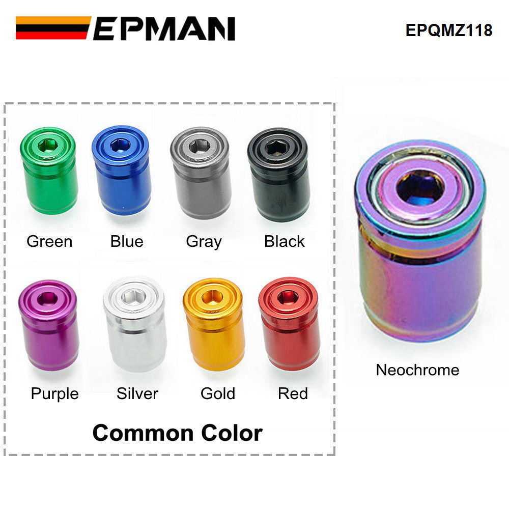 ADDCO -EPMAN 4PCS/PACK Anti-Theft Tire Air Valve Caps Car Tire Air Valve Stem Caps Pressure Cap Cover for Cars SUV Bike EPQMZ118