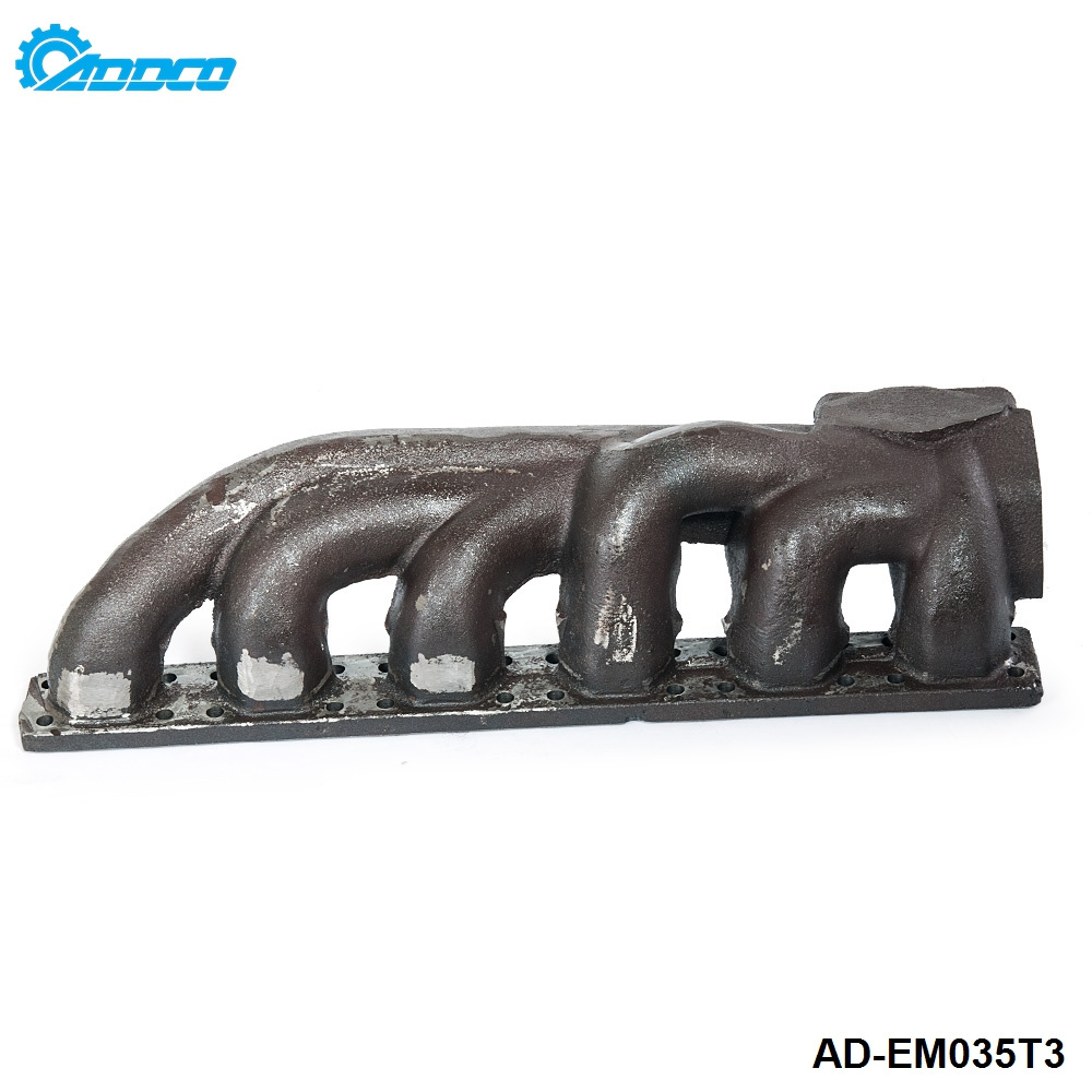 ADDCO - Turbo Exhaust Manifold compatible for BMW 1991-1999 E36 2000-2006 E46 I6 T3 T4 M50 M52 M54 left-hand drive AD-EM035T3