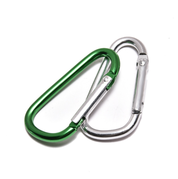 Lightweight Heavy Duty Carabiner Clips Aluminium Wiregate Caribeaners for Hammocks Camping Key Chains Outdoor and Gym etc Hiki