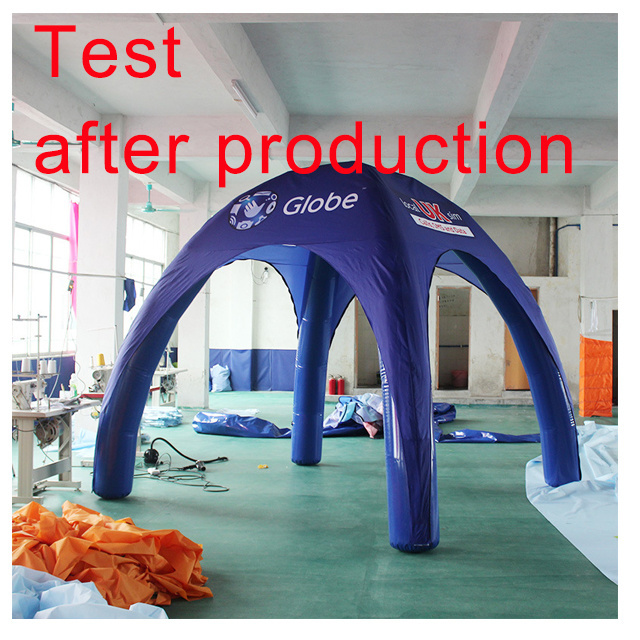 Customized Designs Advertising inflatable Durable air tight TPU dome tent for show and event