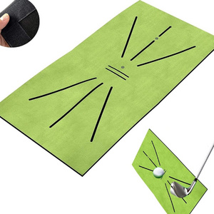 Mini Golf Practice Mat Auxiliary Training Blanket Golf Training Mat Used for Swing Detection and Hitting