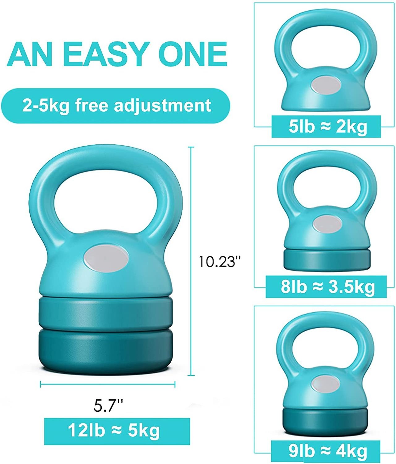 custom made adjustable weight lifting kettle bell kettlebell set manufacturer