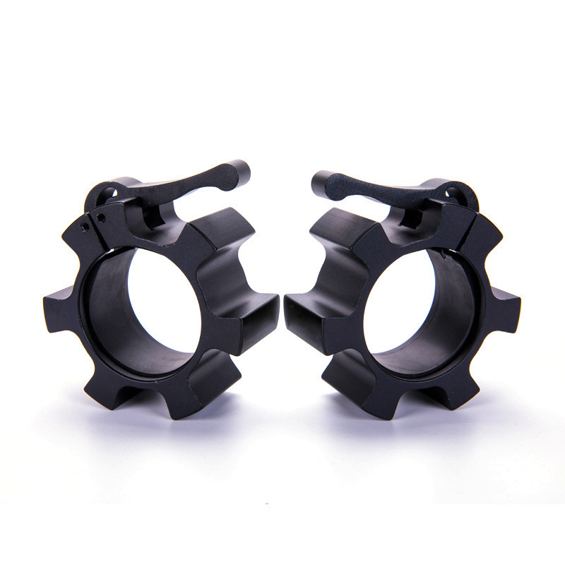 2Pcs Gym Weight Lifting Quick Release Lock fits 2inch/50mm Dumbbell Barbell Bar Collars Clamps Clips