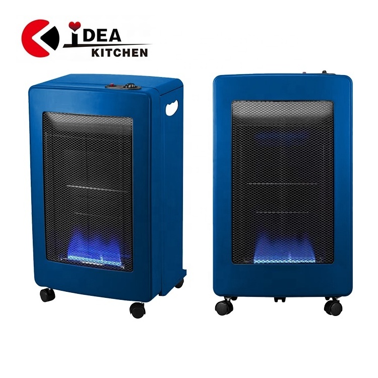 Elegant design room gas heater indoor blue flame Biogas room heater radiant warmer best price freestanding gas heater