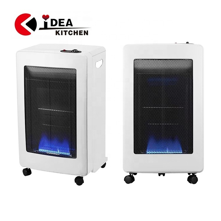 Blue Flame Industrial Small Portable Indoor Room LPG Propane Butane Forced Air Gas Heater for Sale