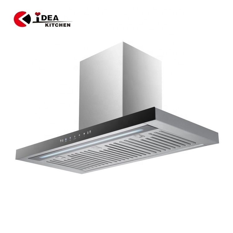 Hot Sell Major Kitchen Appliances Range Hoods Stainless Steel Aluminum Filter Kitchen Chimney