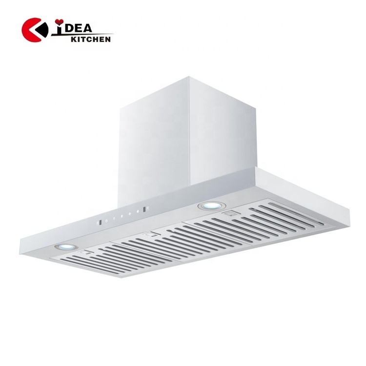 Hot Sell Major Kitchen Appliances Range Hoods Stainless Steel Aluminum Filter Kitchen Chimney