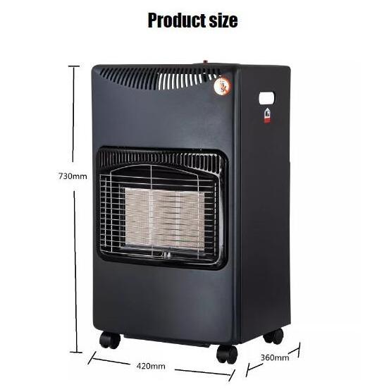 Best Seller Portable Gas Room Heater with Anti-tilt Flame-out Protection Device