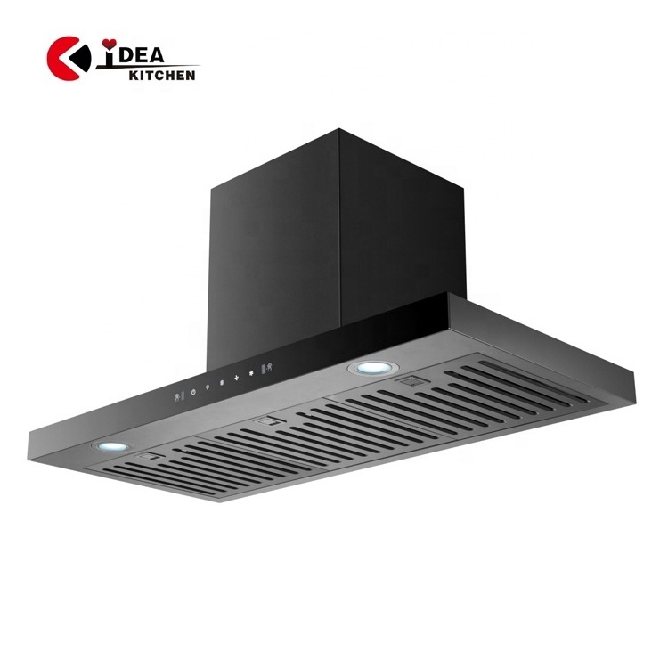 Hot Sell Major Kitchen Appliances Range Hoods Stainless Steel Aluminum Filter Kitchen Chimney