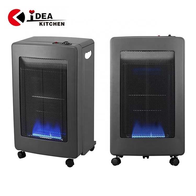 Blue Flame Industrial Small Portable Indoor Room LPG Propane Butane Forced Air Gas Heater for Sale