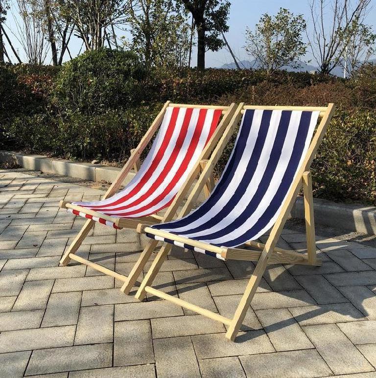 Addreen Wood garden Folding Beach Chair Seat Outdoor Camping Leisure Picnic Foldable Sling Surfside Recliner fishing chairs