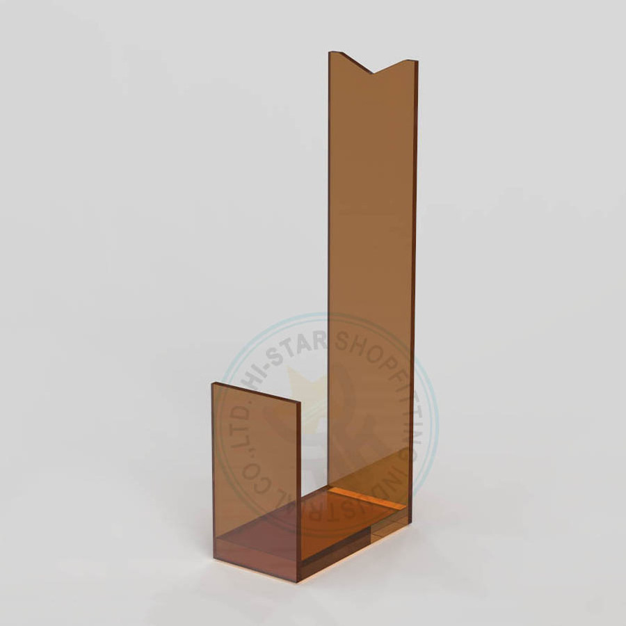 Acrylic display stand high heels shoes for women