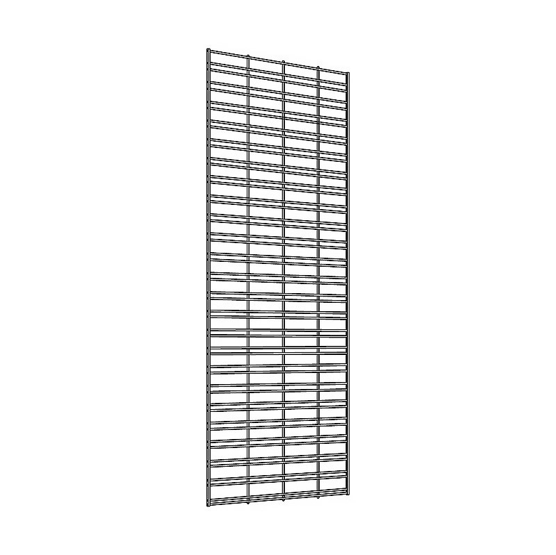 Display 5.0 mm wire slat wall grid panel for store