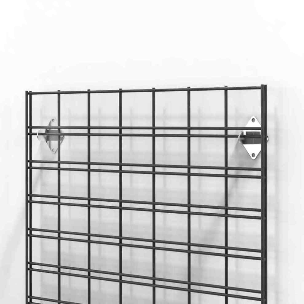 Display 5.0 mm wire slat wall grid panel for store