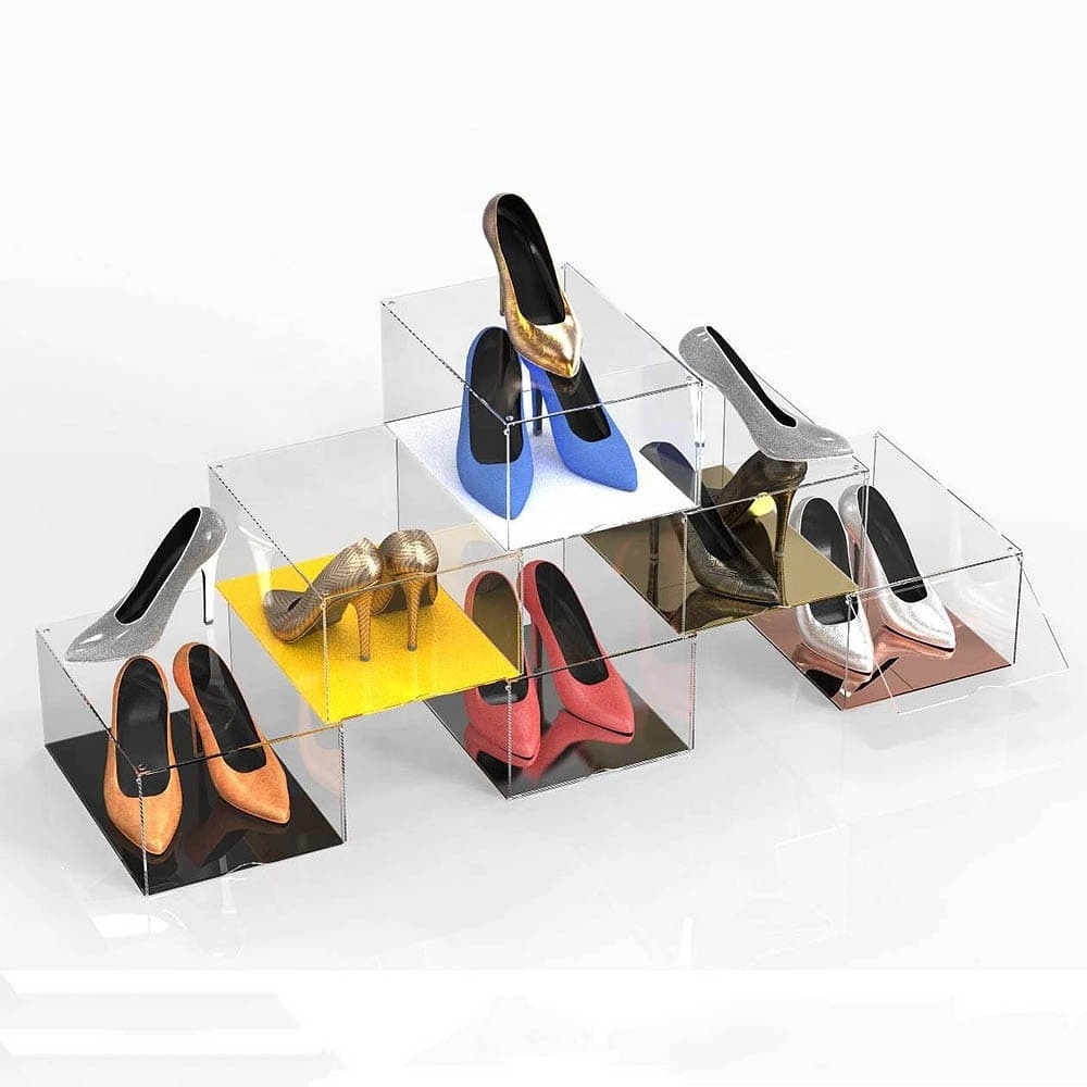 OEM customized sport acrylic shoe display case