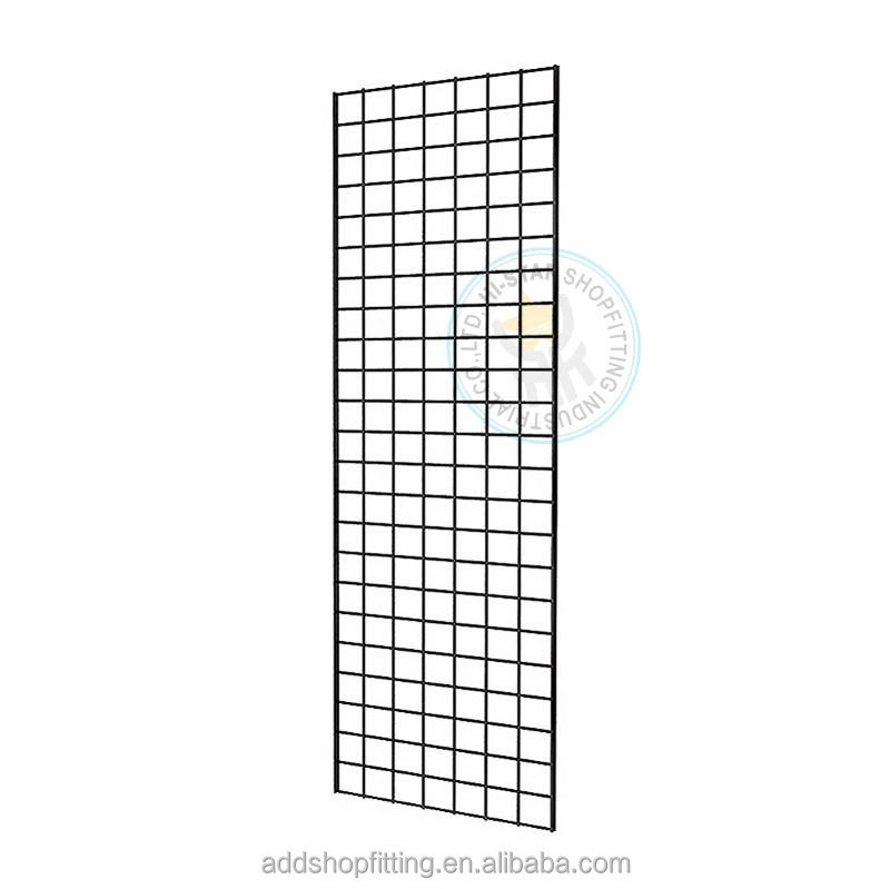 5.2 mm mesh panel grid wall clothes display racks