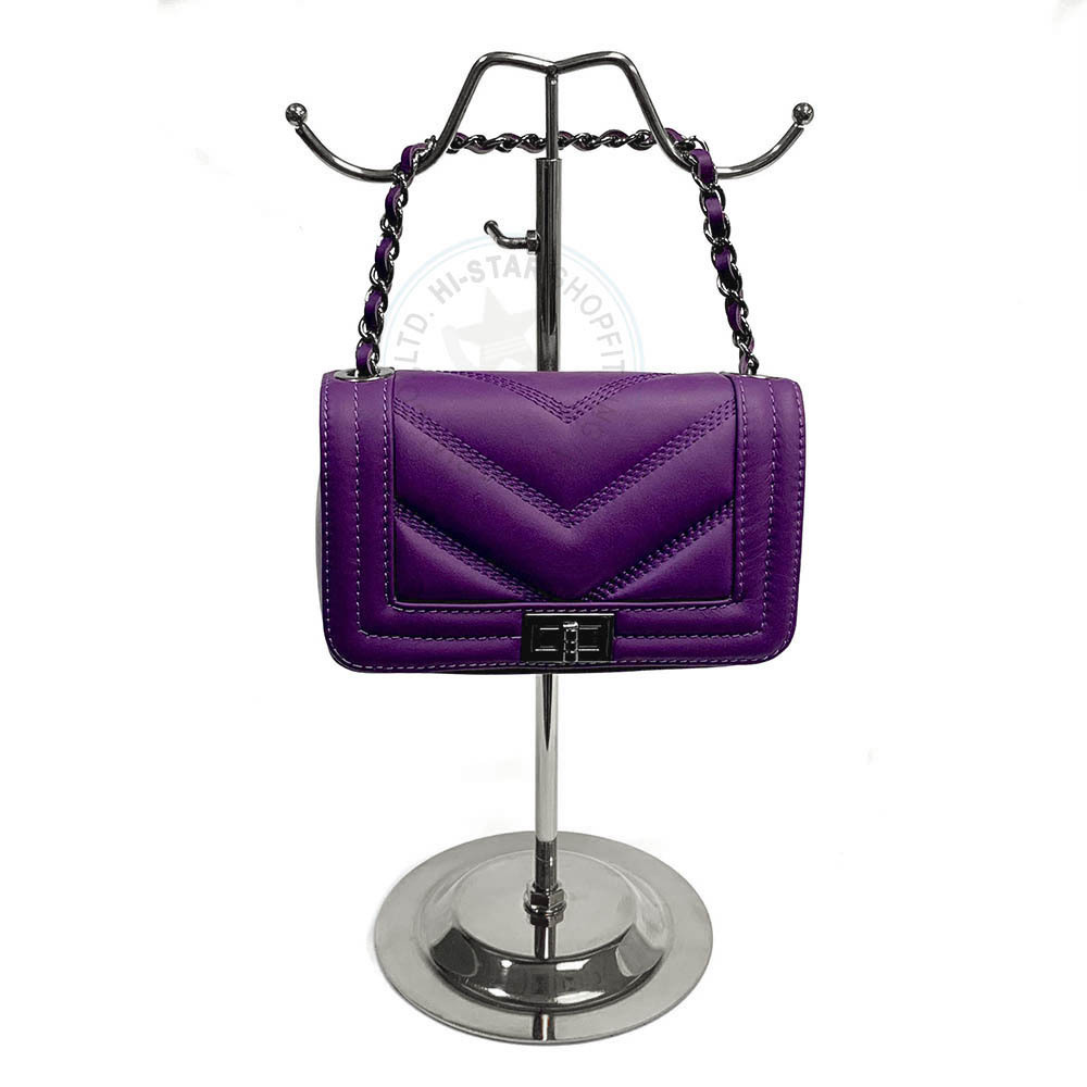 Display handbag rack women hand bag stand for shop