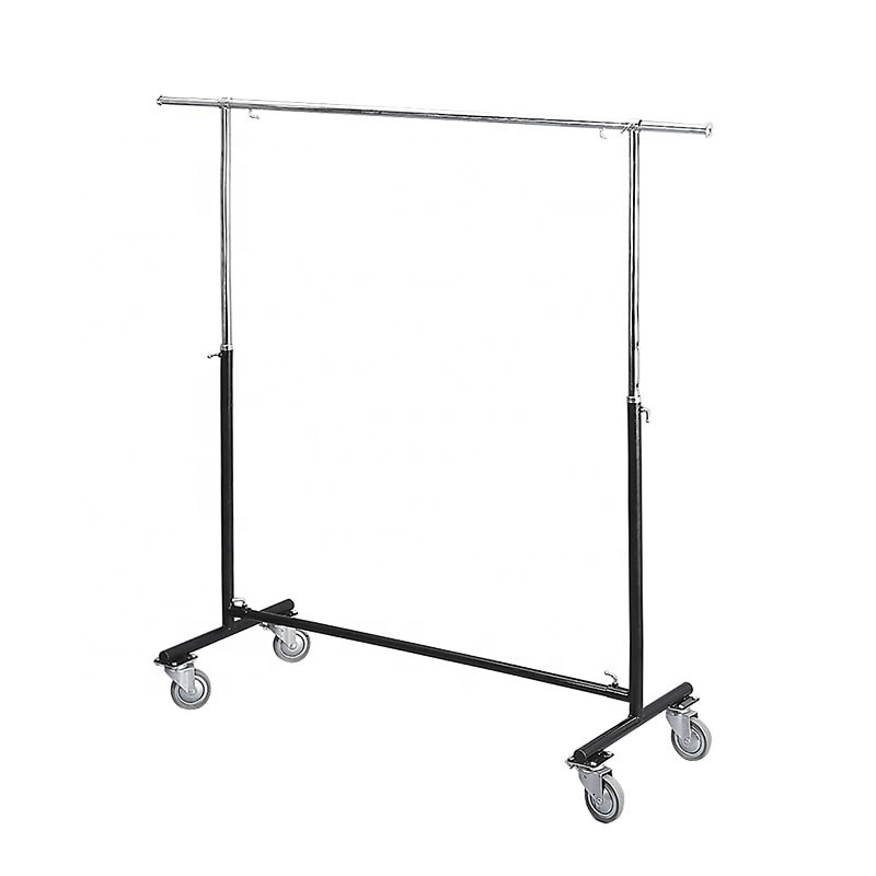 Metal stand clothes display rack for shop