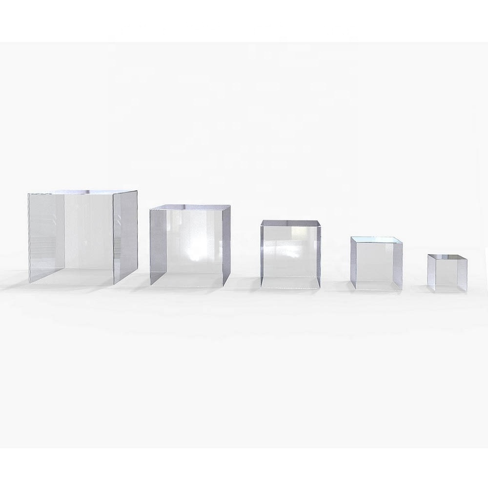 Customized clear acrylic display box for retail