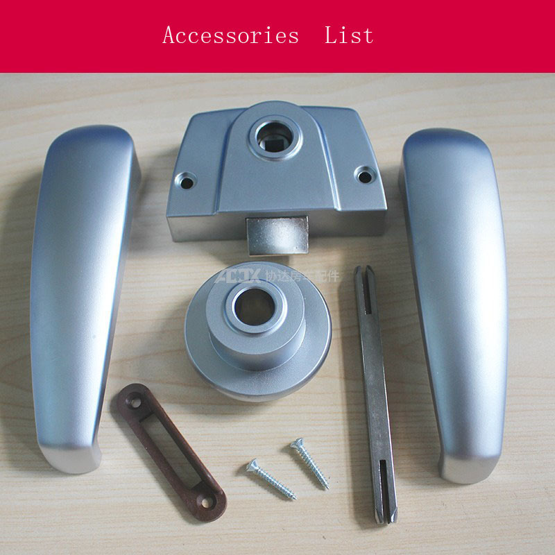 RV Caravan Parts Accessories RV Bathroom Door Lock Toilet Door Lock Washroom Lock