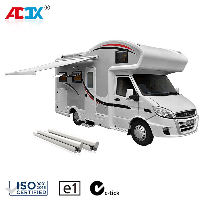 Retractable  RV Awning Manual  Caravan motorhome camper RV awning  100% waterproof