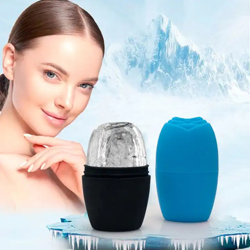 Beauty Skin Care Tools Ice Globes Roller Mold Gua Sha Face Massage Silicone Ice Contour