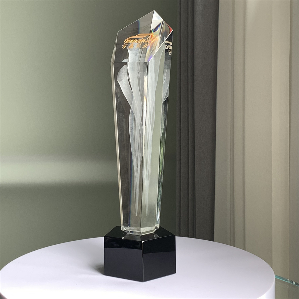 Adl Pentagon Acrylic Awards Crystal Clear Glass Trophy Awards For Souvenir Gifts Events Trophy Big Blank Wholesale Trophy Awards