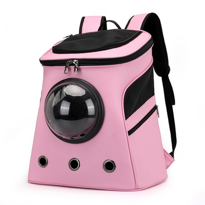 wholesale Pet Carrier Dog Cat Transparent Capsule Pet Travel Backpack Portable Breathable Puppy Outdoor Carry Bag