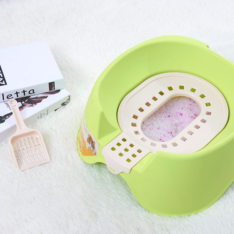 Pet Cat Toilet Cat Litter Box Tray