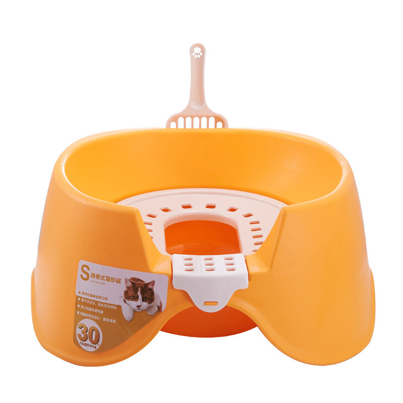 Pet Cat Toilet Cat Litter Box Tray