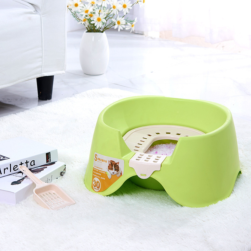 Pet Cat Toilet Cat Litter Box Tray