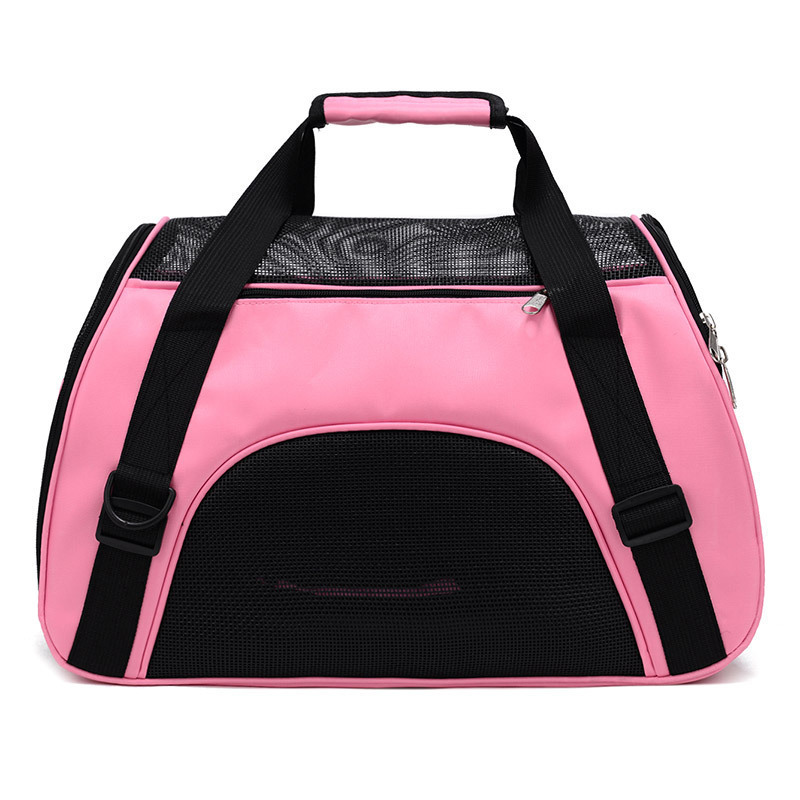 Portable Pet Bag Pink Dog Carrier Bags Blue Cat Carrier Outgoing Travel Breathable Pets Handbag