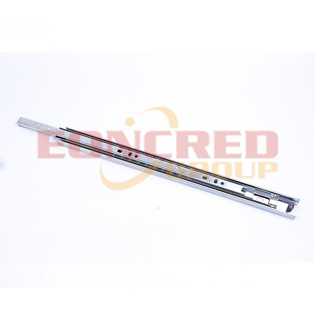 EONCRED 220kg Heavy Duty Locking Full Extension Telescopic Glide Rails Soft Closing concealed Ball Bearing Drawer Slides