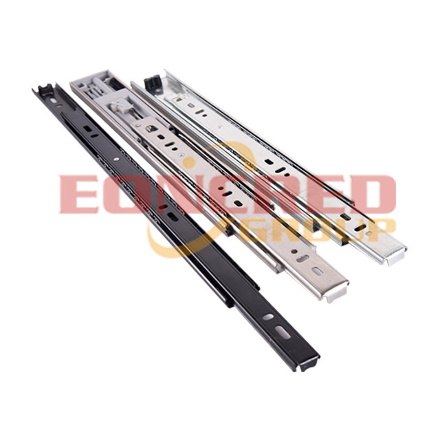 EONCRED 220kg Heavy Duty Locking Full Extension Telescopic Glide Rails Soft Closing concealed Ball Bearing Drawer Slides