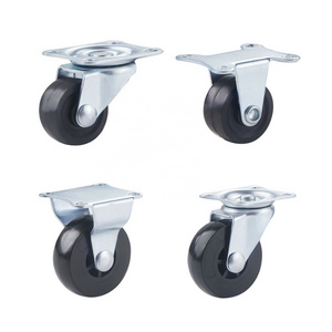 Caster wheels heavy duty casters with brake for furniture office chair 360 swivel