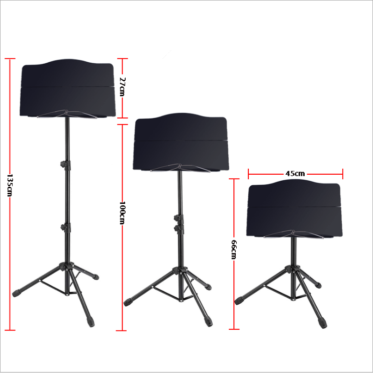 Music Stand, Portable Economical Music Stand Hot-selling Orchestral Music Stand, Adjustable Large Metal Metal+abs Adeline CN;GUA