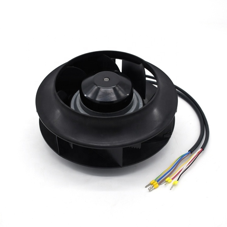 Fans manufacture Industrial high pressure AC 220v 240v dc ec blower impeller backward curved centrifugal fan