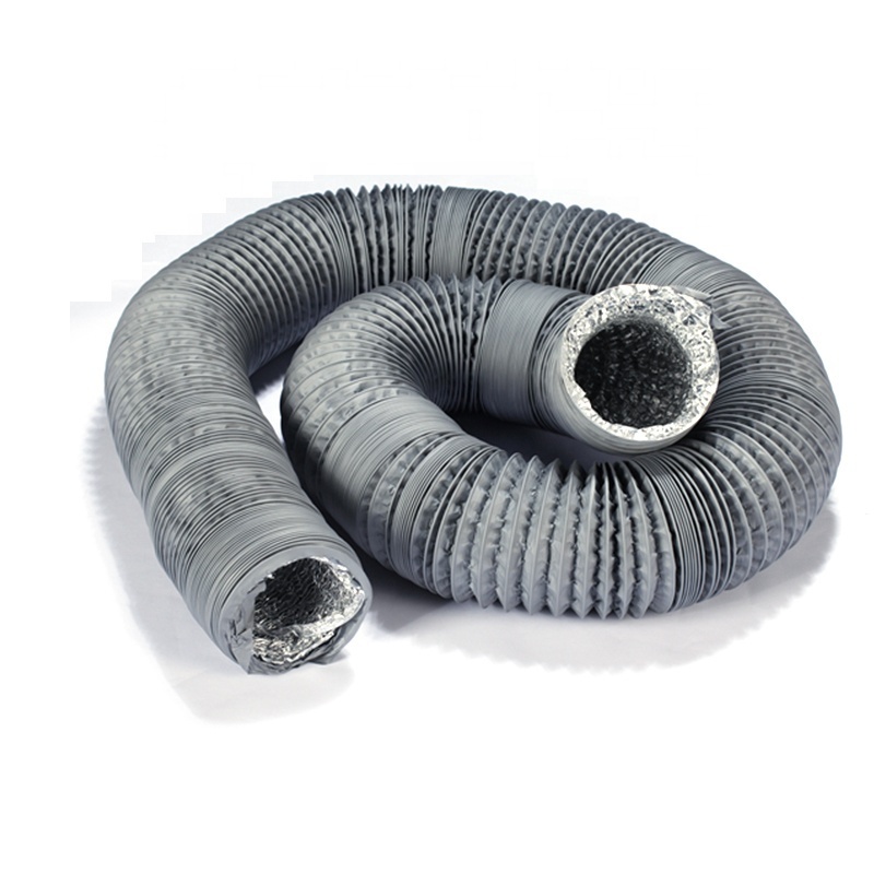 HVAC Pipe Aluminium Flexible Air Duct Ventilation Ducting Round Duct