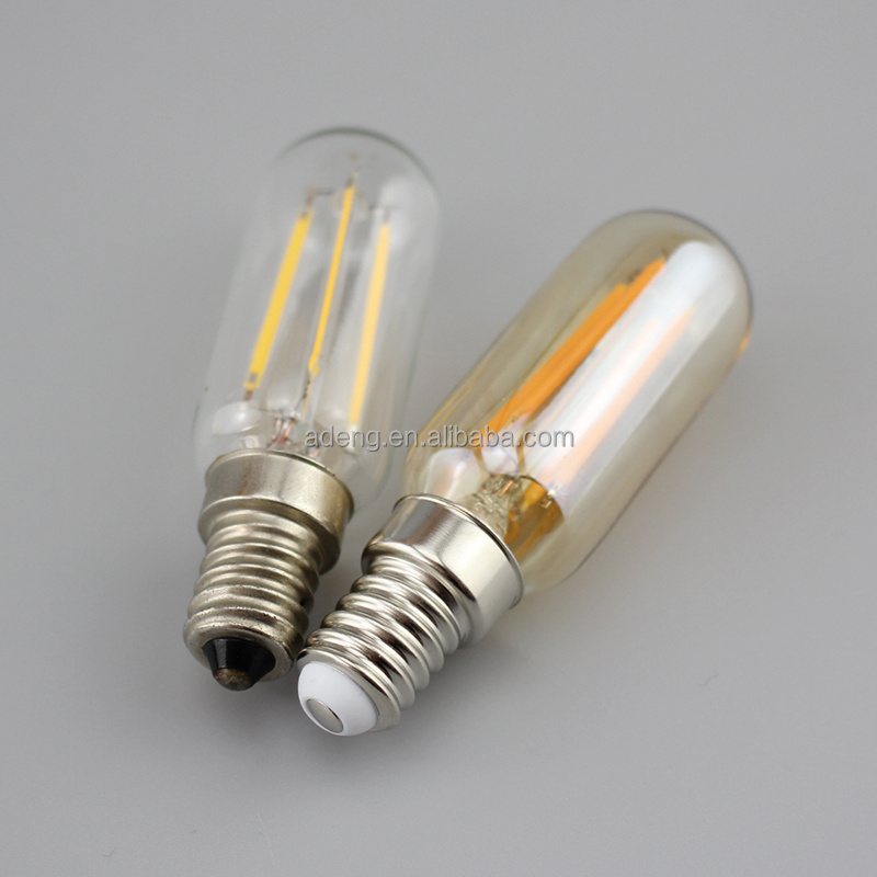 Warm White 2700K Vintage E12 E14 LED Bulb 4W Candelabra Bulb T6 Clear  Edison Bulb for Chandeliers Ceiling Fan Pendant