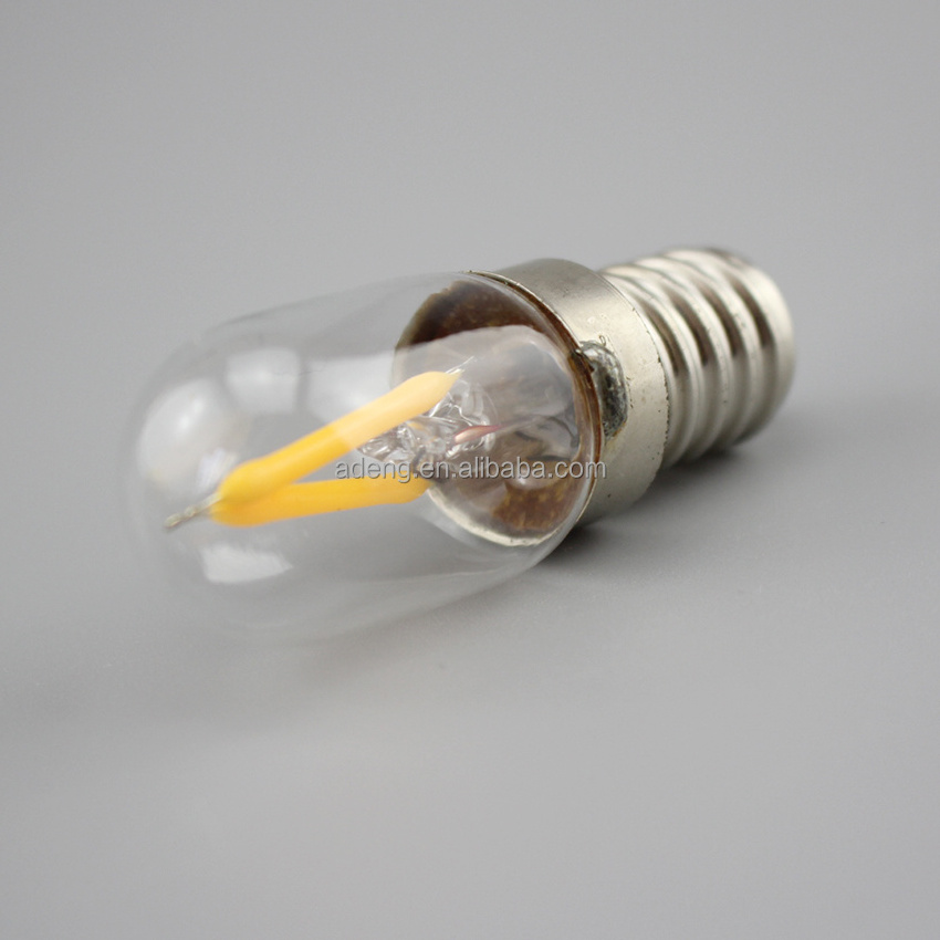 B15D B15 Refrigerator ST26 T26 2W led filament bulb 110V 220V BA15D COB Fridge Freezer Chandeliers Lighting lamp