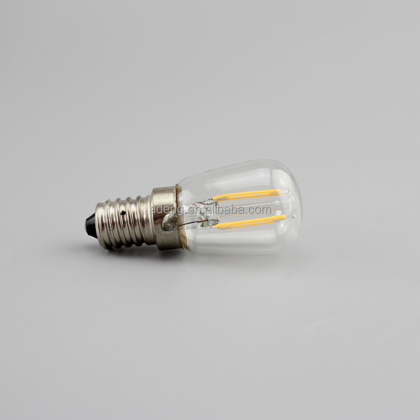 B15D B15 Refrigerator ST26 T26 2W led filament bulb 110V 220V BA15D COB Fridge Freezer Chandeliers Lighting lamp