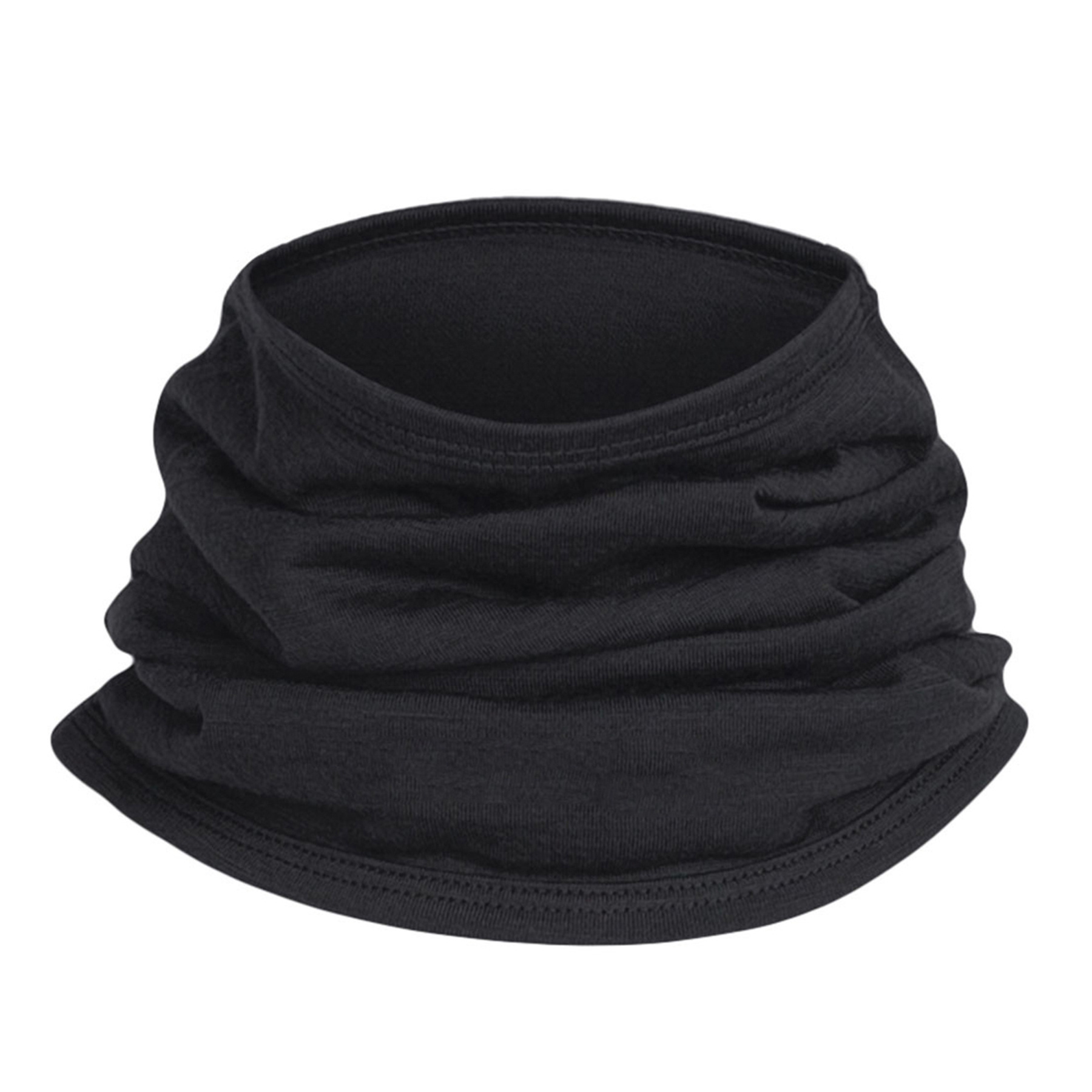 Winter Neck Warmer Gaiter With Filter Adjustable Fleece Warm Face Cover Neck Scarf Hat Neck Warmer