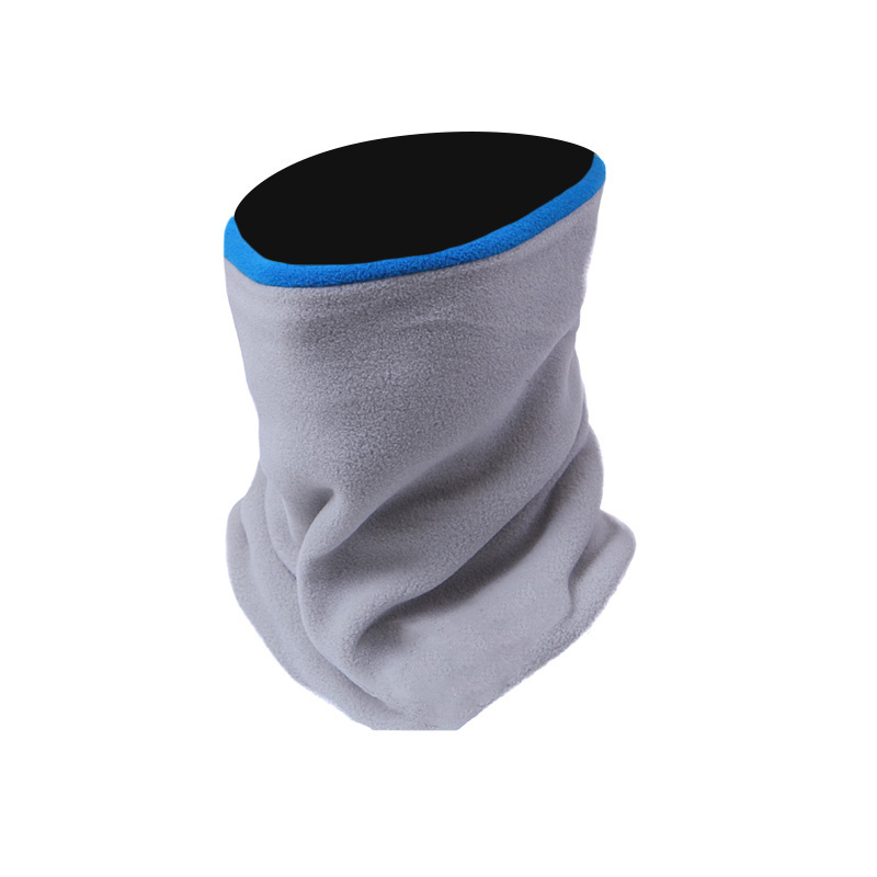 Winter Neck Warmer Gaiter With Filter Adjustable Fleece Warm Face Cover Neck Scarf Hat Neck Warmer