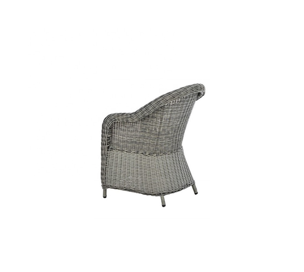 Whole sale outdoor patio garden dinning coffee chair with cushion Rattan Wicker Furniture made in Vietnam